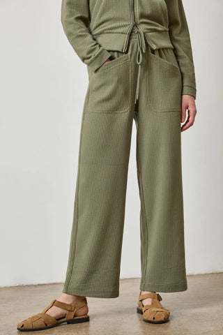 Patch Pocket Straight Leg Pant