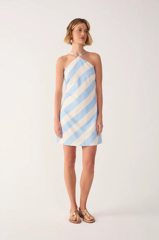 Ocean Stripe Mini Dress