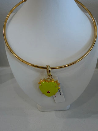 Lemon Quartz Heart