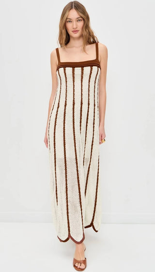 Cacao Knit Maxi Dress