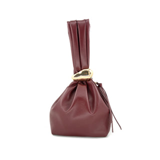 Burgundy Wrist Bag