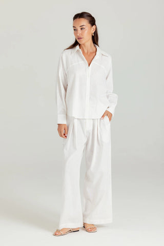 Solid Linen Adora Shirt