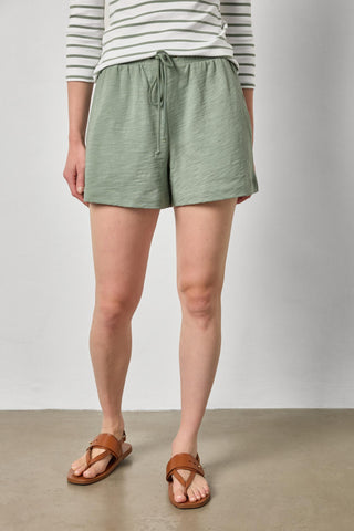 Elastic Waist Drawcord Short