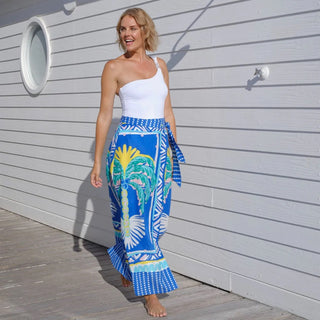 WRAP FRONT MAXI SKIRT
