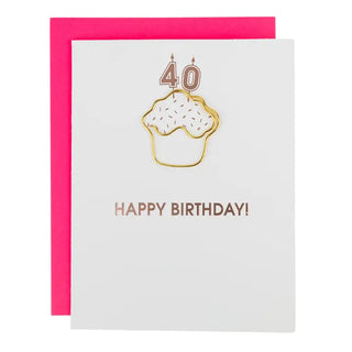 Happy Birthday Candles 40