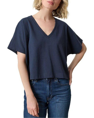 Short Sleeve V-Neck Dolman