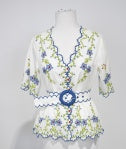 Cross Stitch Button Down
